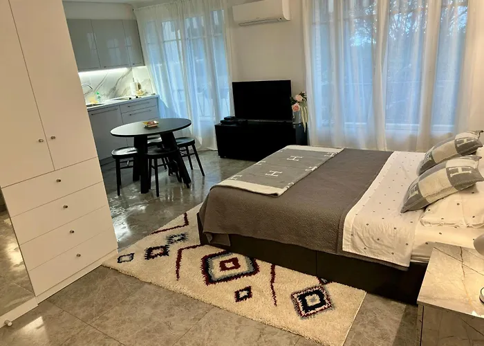 Studio Near Monaco Sea View Balcony